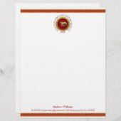 ローマ帝国スタイル レターヘッド (正面/裏面)