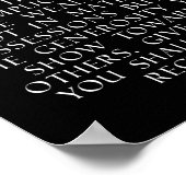 ローマ帝国ブックストア引用文プレミアム ポスター (角)