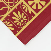 ローマ帝国ワシSPQR フリースブランケット (角)