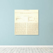 ローマ帝国分割395 AD 2 キャンバスプリント (インサイチュ (ウッドフロア))