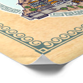 ローマ帝国地図117 AD -プリントポスター ポスター (角)