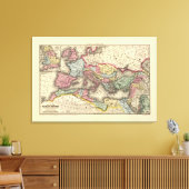 ローマ帝国地図 キャンバスプリント (インサイチュ (リビング))