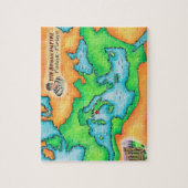 ローマ帝国地図 ジグソーパズル (縦)