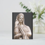 ローマ帝国女性 – 像 ポストカード (スタンド正面)