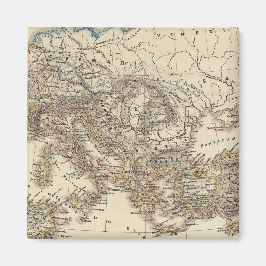 ローマ帝国時代の画家 マグネット (正面)