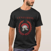 ローマ帝国百人隊長ヘルメット Tシャツ (正面)