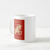 ローマ帝国軍 – Legio Adiutrix コーヒーマグカップ (正面左)