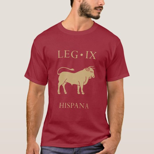 ローマ帝国軍 – Legio IX Hispana Tシャツ (正面)