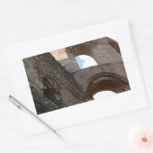 ローマ帝国風呂トリエ 長方形シール (封筒)