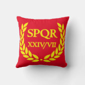 ローマ帝国24/7 クッション (裏面)