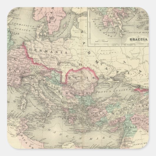 ローマ帝国（キリスト時代） スクエアシール (正面)