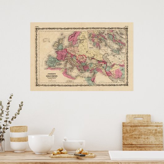 ローマ帝国 ポスター (キッチン)