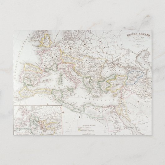 ローマ帝国 ポストカード (正面)