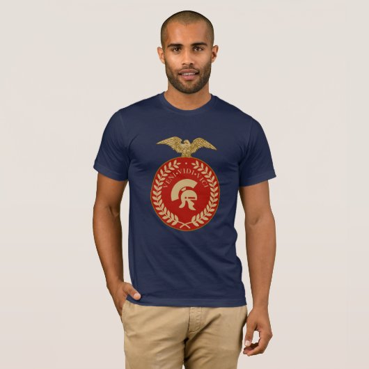 ローマ帝国：ヴェニ、ヴィディ、ヴィチ Tシャツ (正面フル)