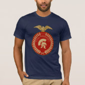 ローマ帝国：ヴェニ、ヴィディ、ヴィチ Tシャツ (正面)