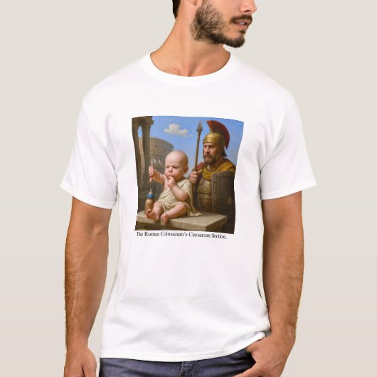 ローマ帝王切開 Tシャツ (正面)