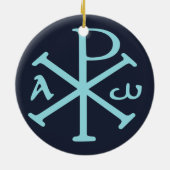 ローマ平和 セラミックオーナメント (裏面)