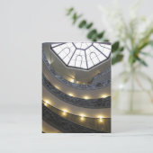 ローマ建築天井 ポストカード (スタンド正面)