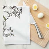 ローマ戦車 キッチンタオル (四つ折り)