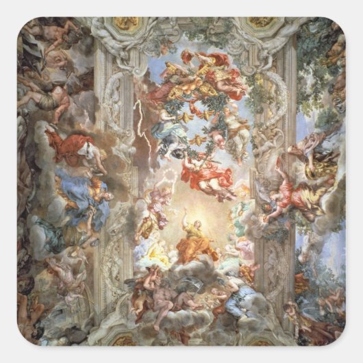 ローマ教皇アーバン八世の治世の賛美(156) スクエアシール (正面)