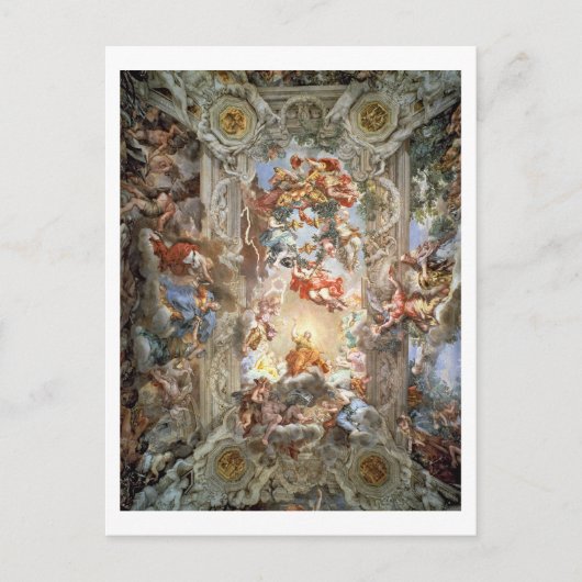 ローマ教皇アーバン八世の治世の賛美(156) ポストカード (正面)