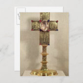 ローマ教皇アーバンVの聖書十字架1368-78 ポストカード (正面/裏面)