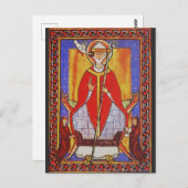 ローマ教皇セントグレゴリーI対話者 ポストカード (正面/裏面)