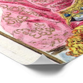 ローマ教皇ピウス六世(1717-99)、「エスタンペスのレコイユ」。 ポスター (角)