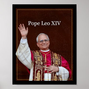 ローマ教皇レオ14世のワイシャツ ポスター