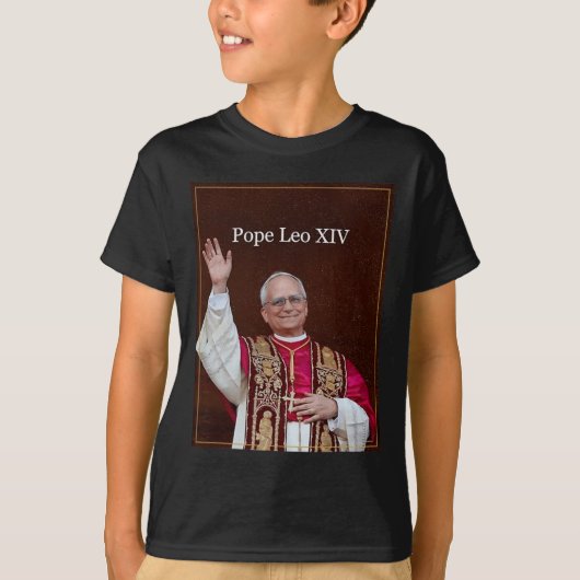 ローマ教皇レオ14世のワイシャツ Tシャツ (正面)