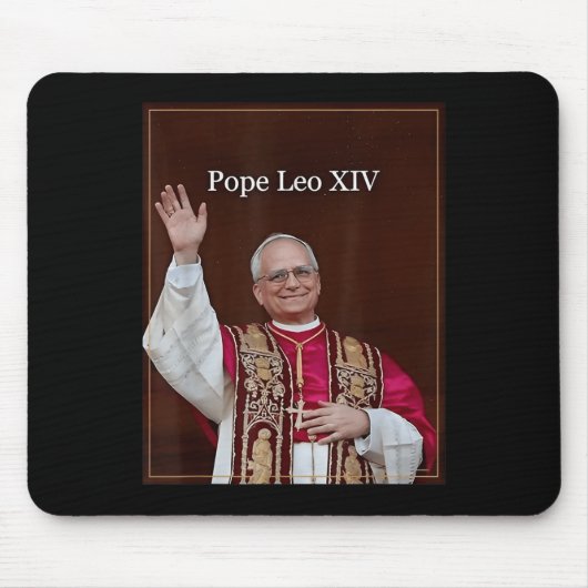 ローマ教皇レオ14世の祝福5 マウスパッド (正面)