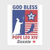 ローマ教皇レオ14世、アメリカの歴史上の教皇 シール (シート)