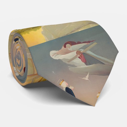 ローマ教皇、ヴァージン・マリアとイエス ネクタイ (ロール)