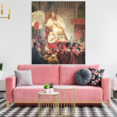 ローマ教皇VIIIセントピーターズオンザセディア・ゲスタトリア キャンバスプリント (インサイチュ (リビング))