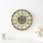 ローマ数字の時計 ラージ壁時計 (ホーム)