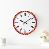 ローマ数字クラシックの時計 ラージ壁時計 (ホーム)