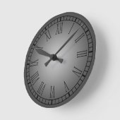 ローマ数字時計 ラウンド壁時計 (傾斜)