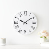 ローマ数字時計 ラージ壁時計 (ホーム)