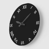 ローマ数字時計 ラージ壁時計 (傾斜)