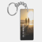 ローマ数字記念日スペシャル日付誕生日 キーホルダー (正面左)