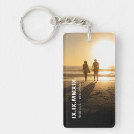 ローマ数字記念日スペシャル日付誕生日 キーホルダー