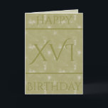 ローマ数字誕生日カード  カード<br><div class="desc">特別インスパイアなマイルストーンをさらに特別に作るアイディア与えは、それは歴史的なツイストユニークである。必ず話されるグリーティングカードは、誰のためのものではなく、デザインは常に会話である。</div>