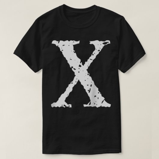 ローマ数字10 X～10 Tシャツ (デザイン正面)