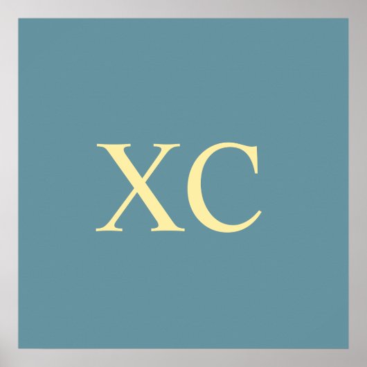 ローマ数字90ポスター ポスター (正面)