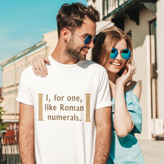 ローマ数字 Tシャツ