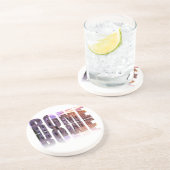 ローマ文字土産スクエア コースター (側面)