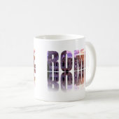 ローマ文字土産 コーヒーマグカップ (正面右)