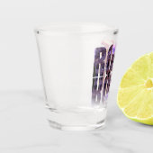 ローマ文字土産 ショットグラス (左)