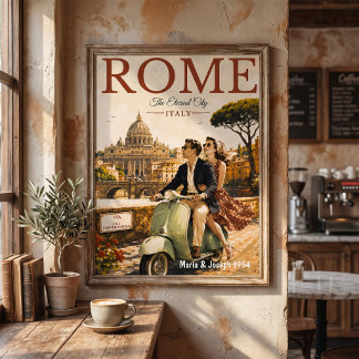 ローマ旅行ポスター イタリア観光 ポスター