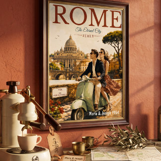 ローマ旅行ポスター イタリア観光 ポスター